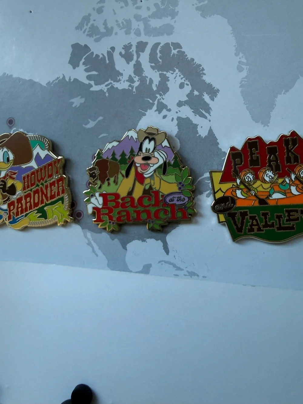 Adventures by Disney 7- pin set- Canadian Rockies tour 2024, new and unused